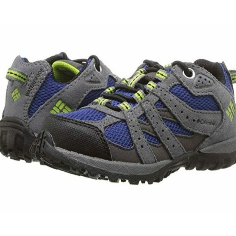 🩵Columbia Gray Waterproof Hiking Shoes Youth 6